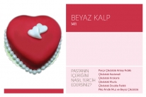 1411 Beyaz Kalp