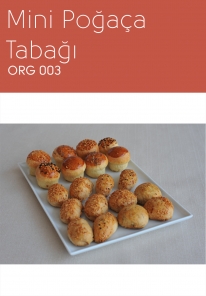 ORG 003 Mini Poğaça Tabağı