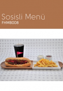 FHMB008 Sosisli Menü