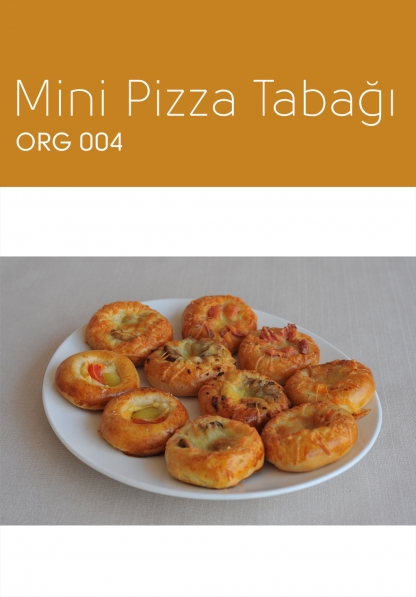 ORG 004 Mini Pizza Tabağı