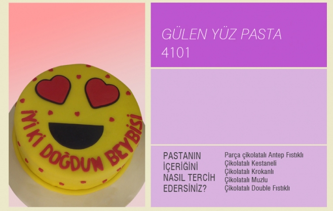 Gülen Yüz Pasta