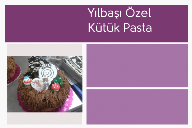 Yılbaşı Özel Kütük Pasta