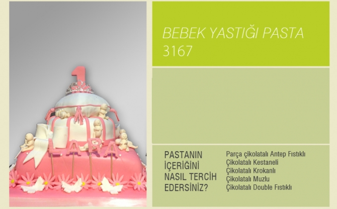 Bebek Yastığı Pasta