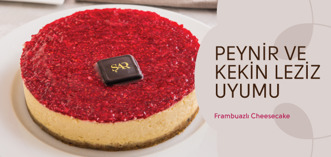  Frambuazlı Cheesecake